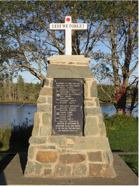 Moser River Cenotaph