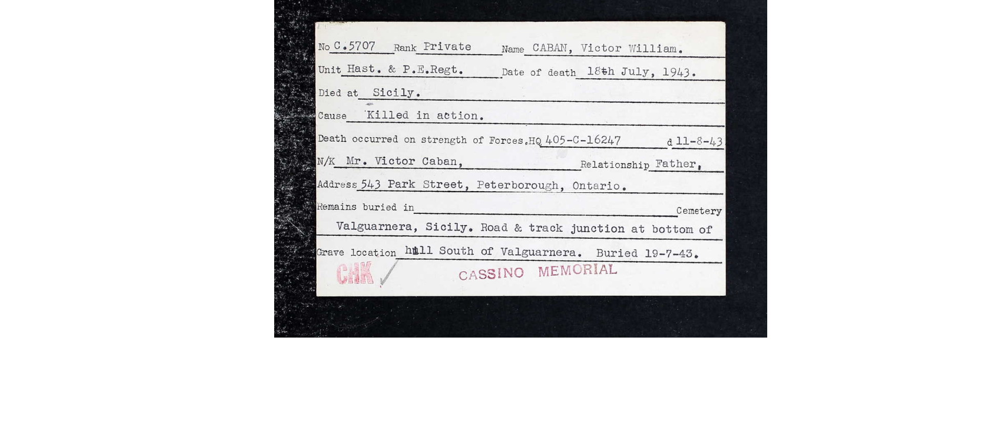 Graves registration form