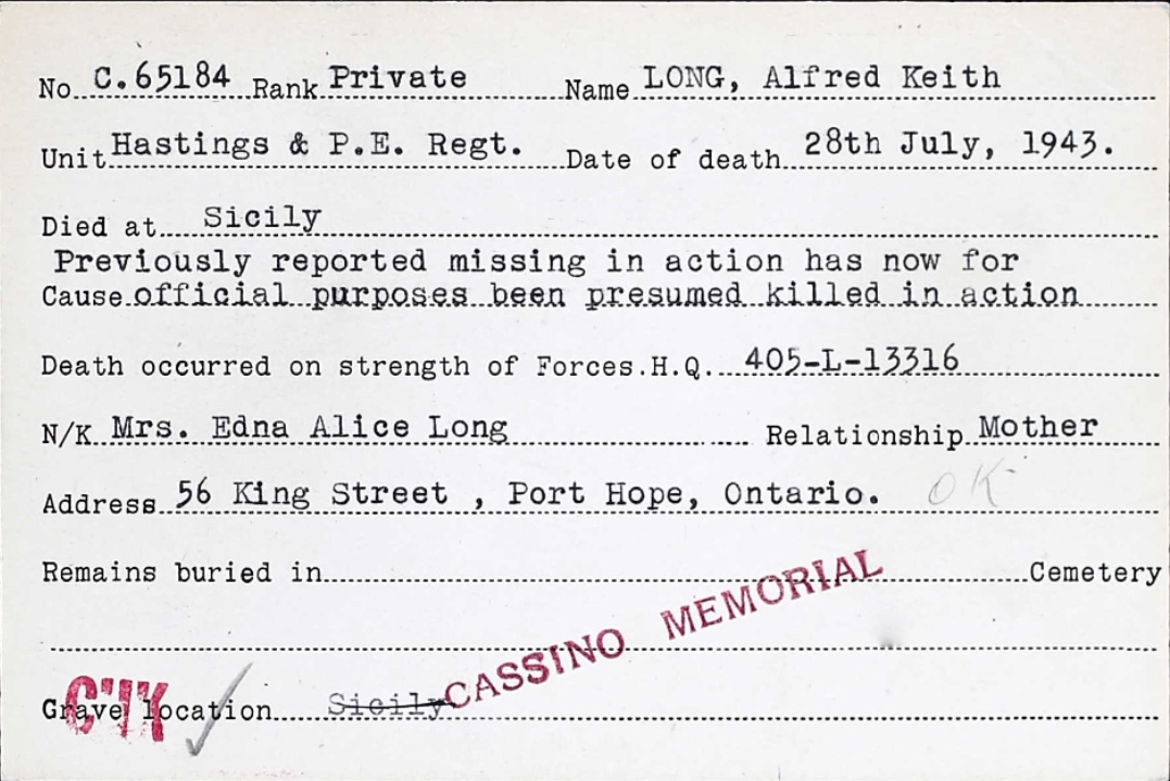 Circumstances of death