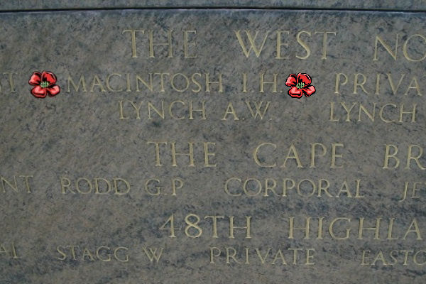 Inscription on the Cassino Memorial