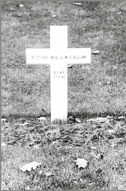 Temporary grave marker