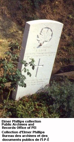 Grave marker for J.J. Fox