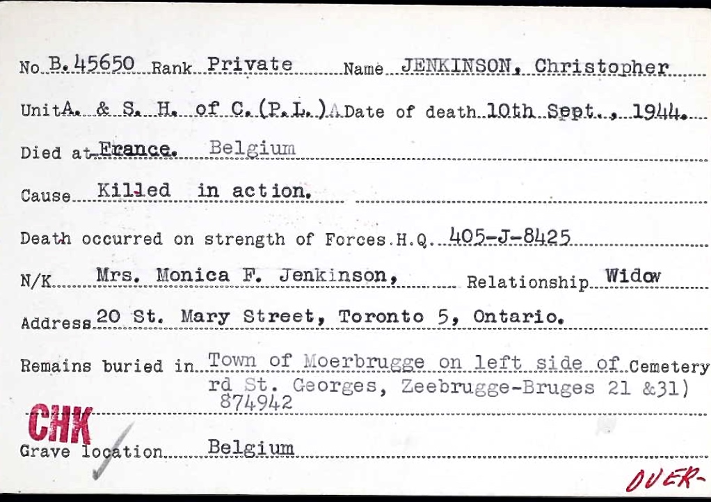 Circumstances of death