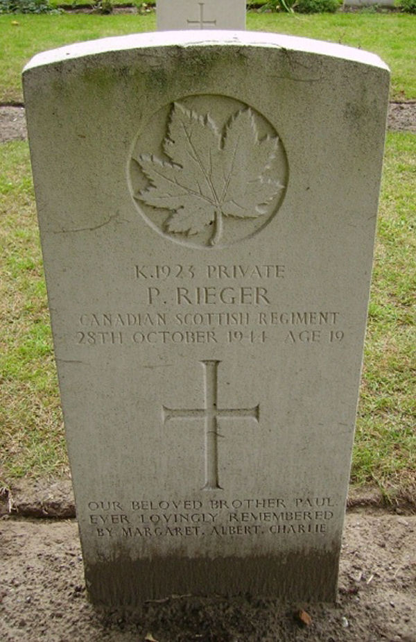 Grave marker