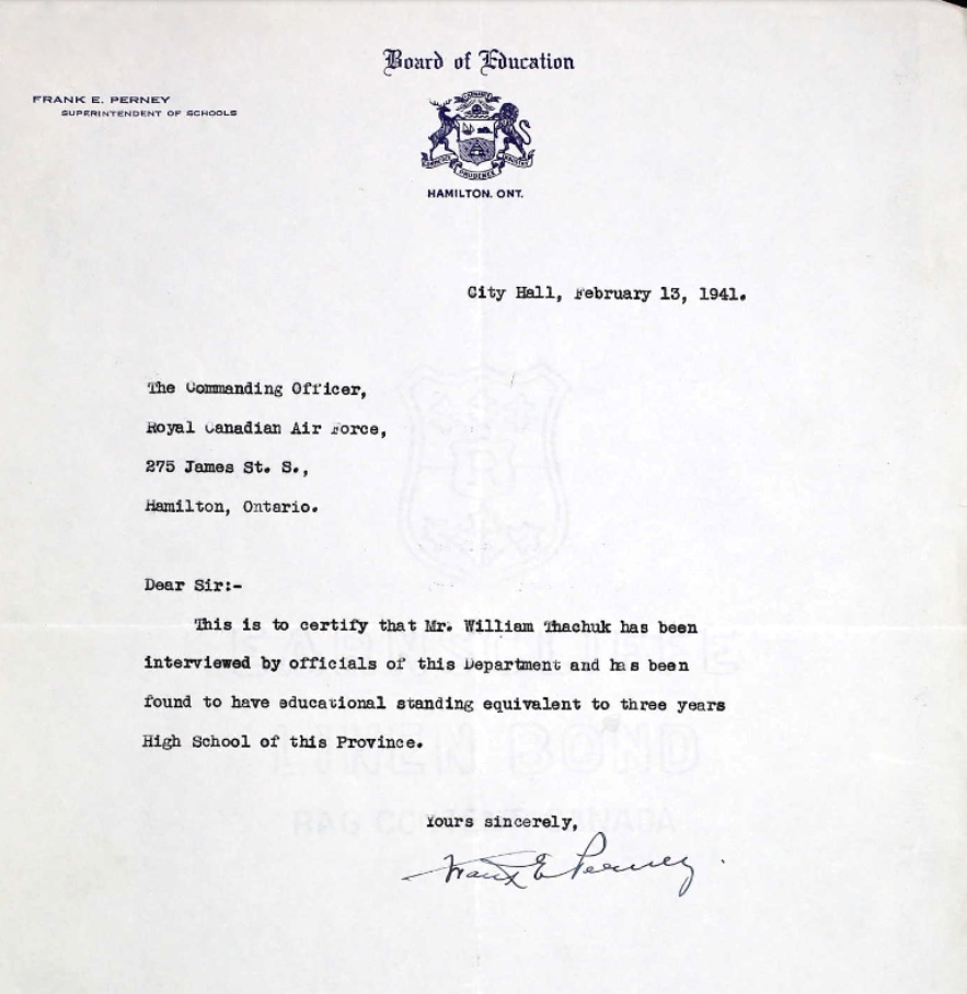 Letter of recommendation