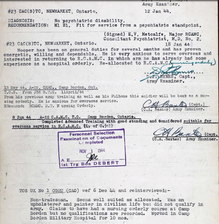 Personnel Selection Form