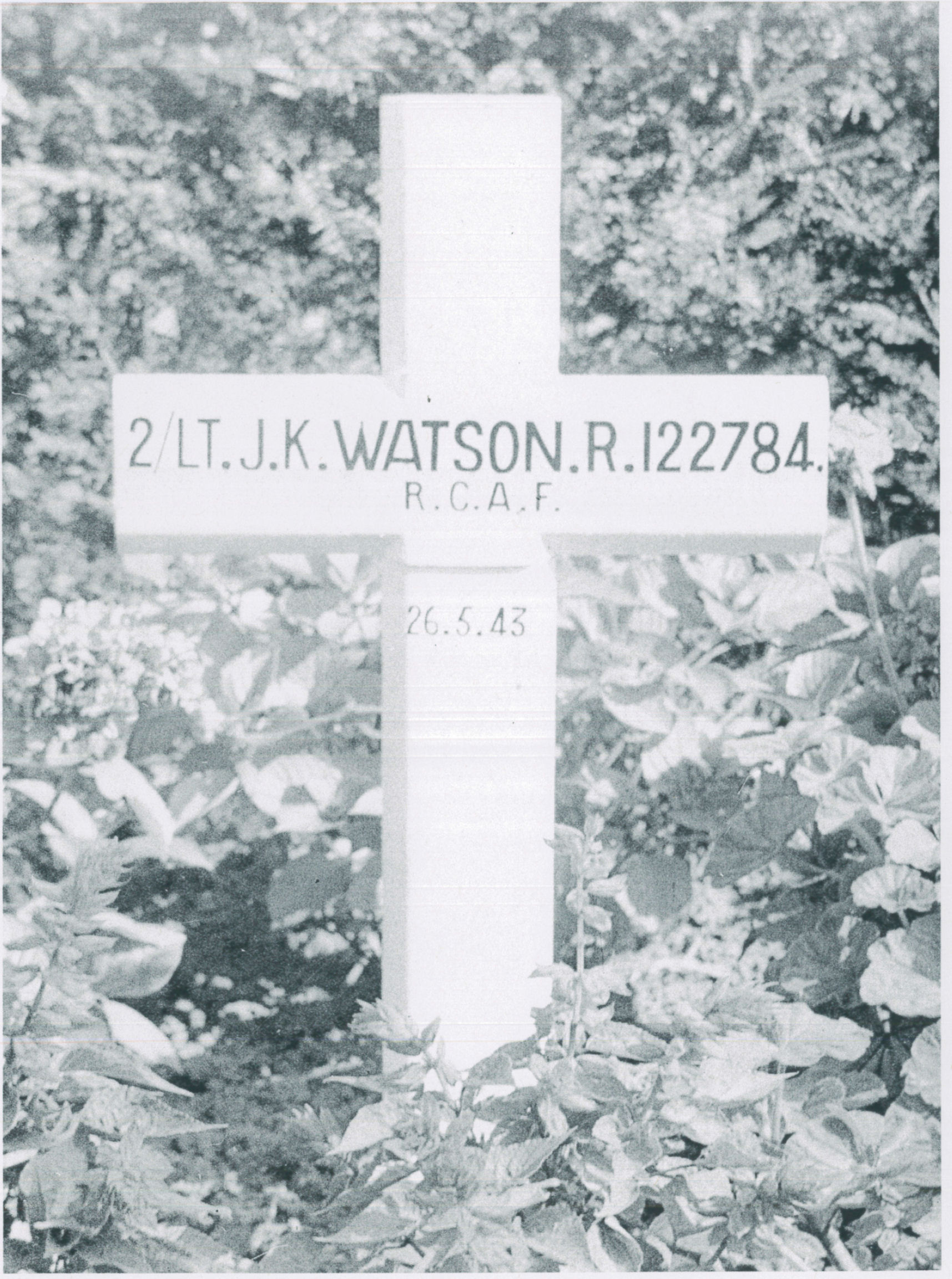 Temporary Grave Marker