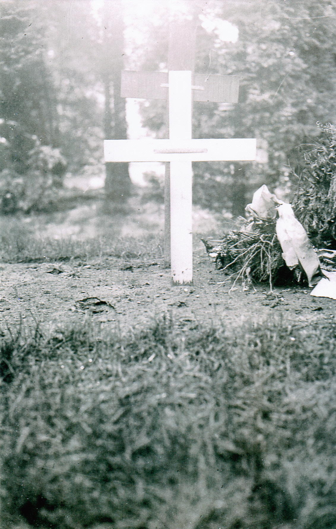 Temporary Grave Marker