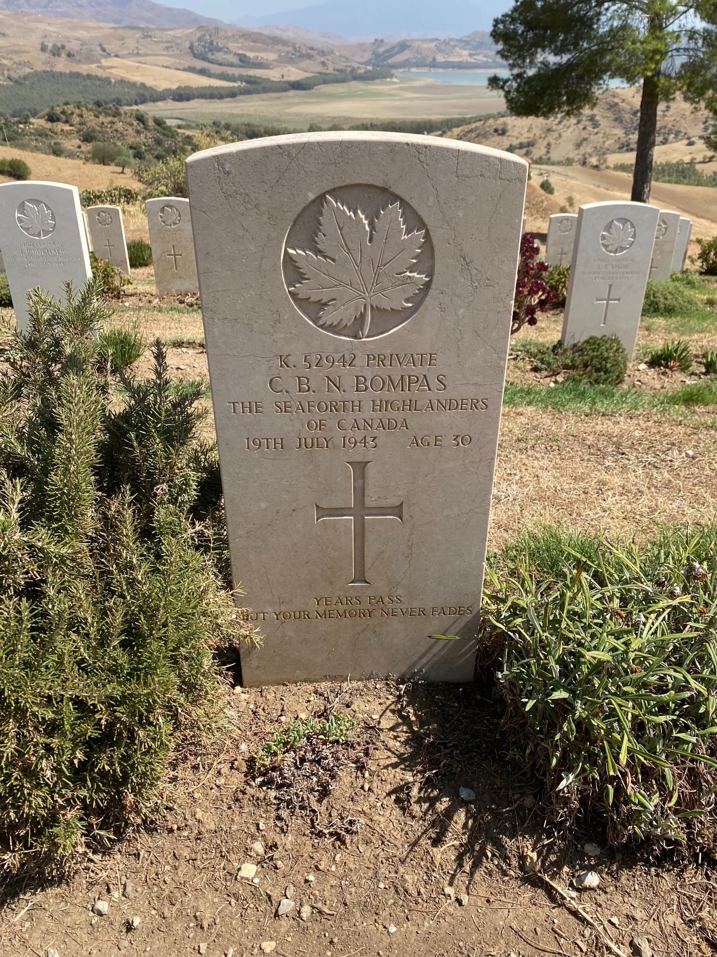 Grave marker