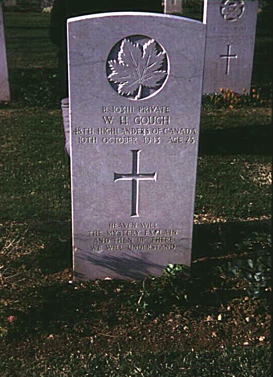 Headstone of William H. Gough
