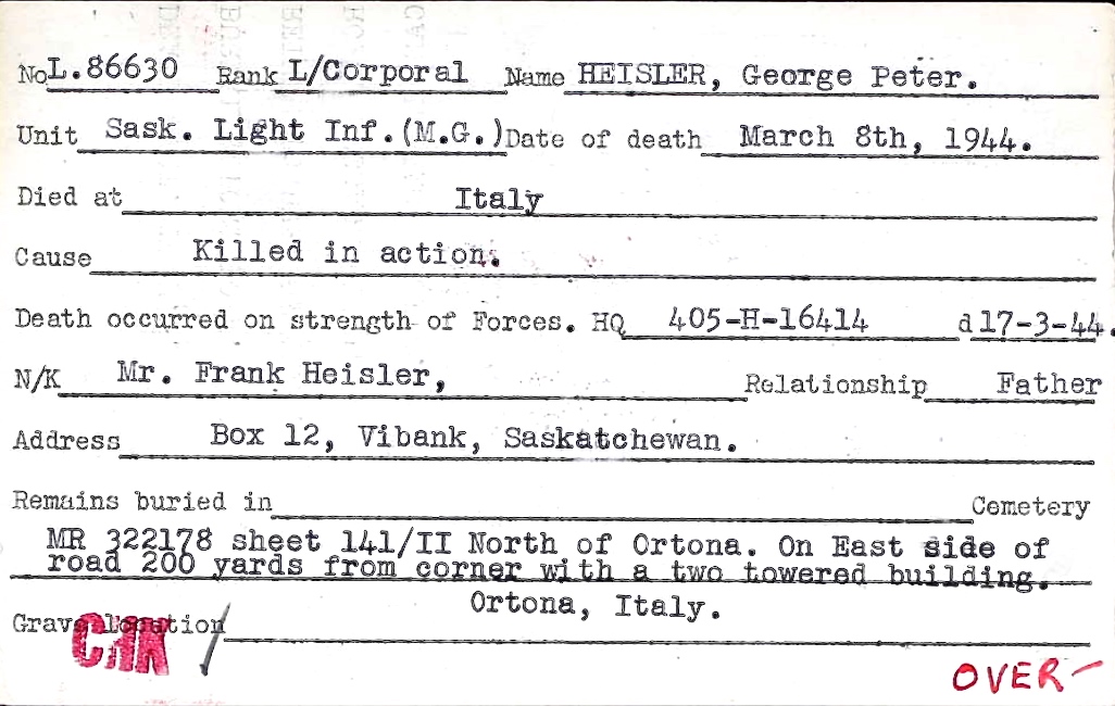 Circumstances of death