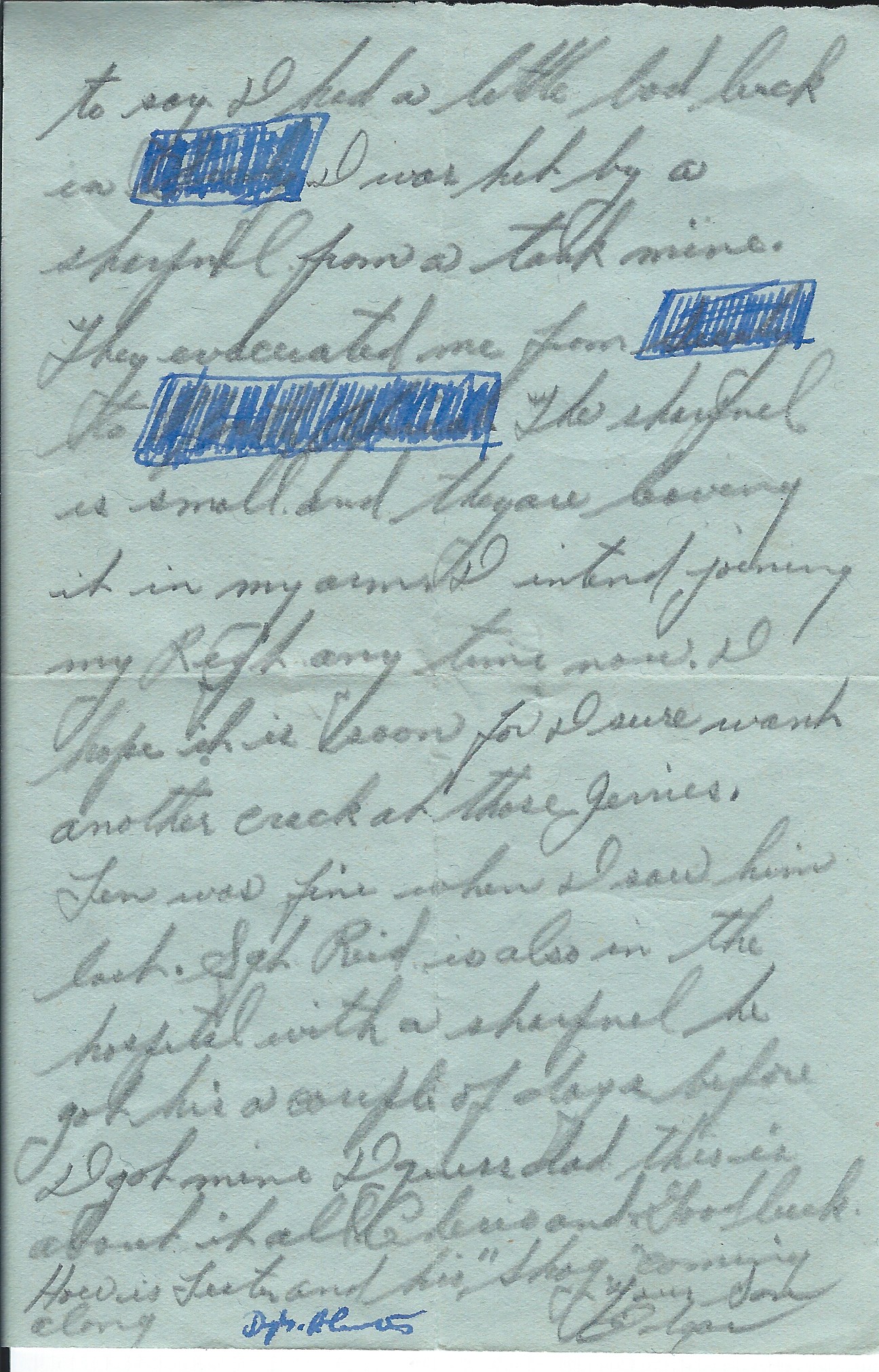 Letter to his father