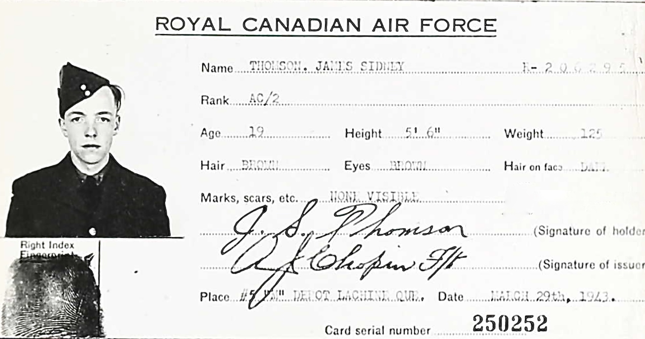 Photo of JAMES SYDNEY THOMSON