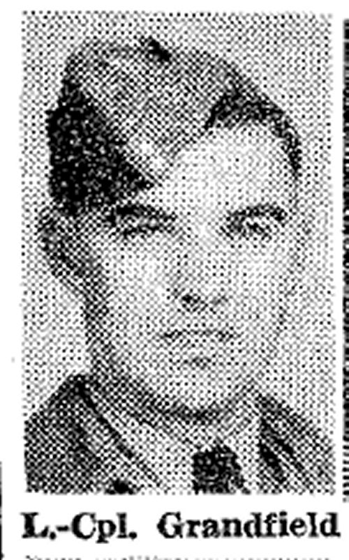 Photo of Stanley Frederick Grandfield