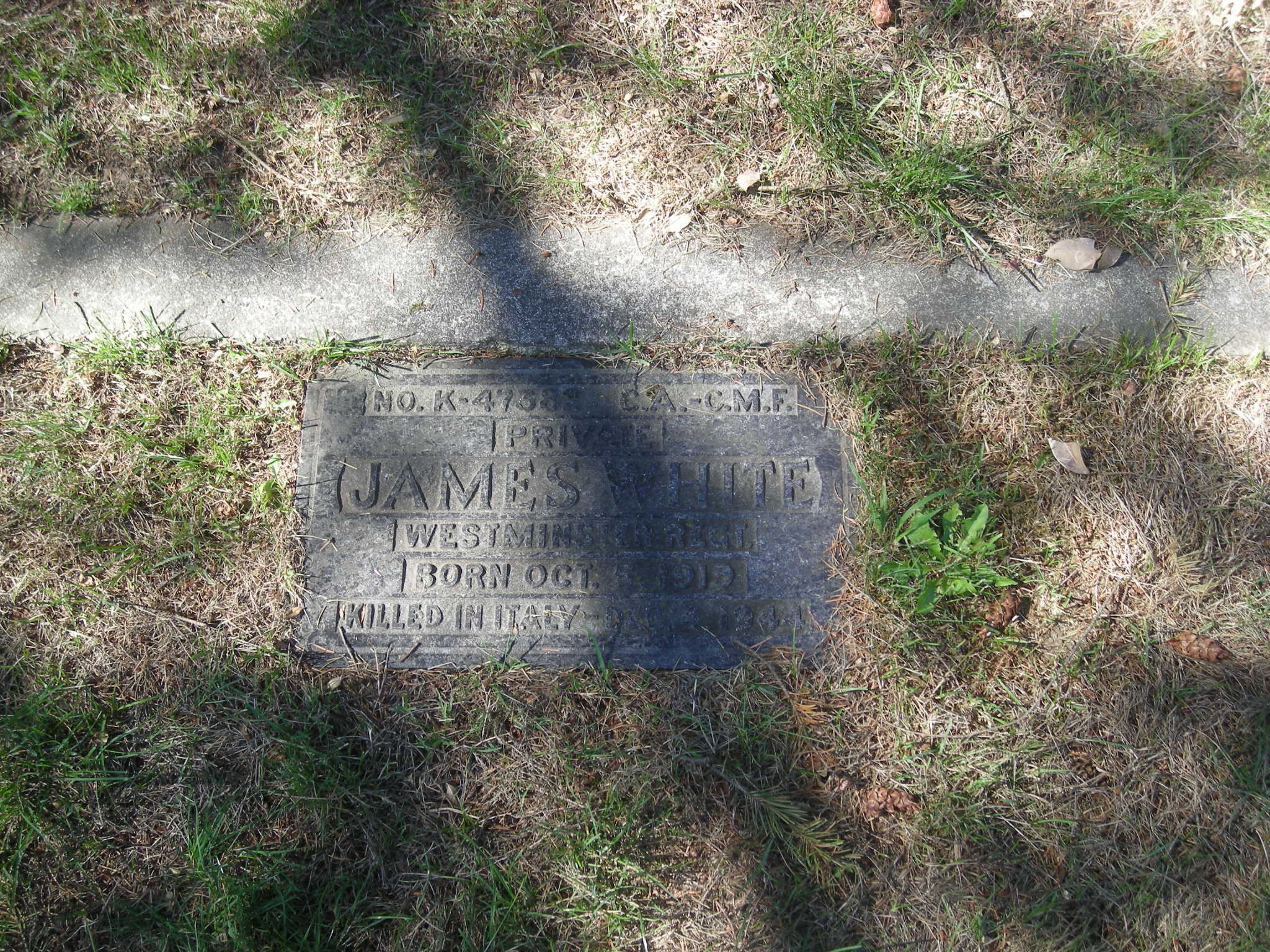 Memorial Headstone