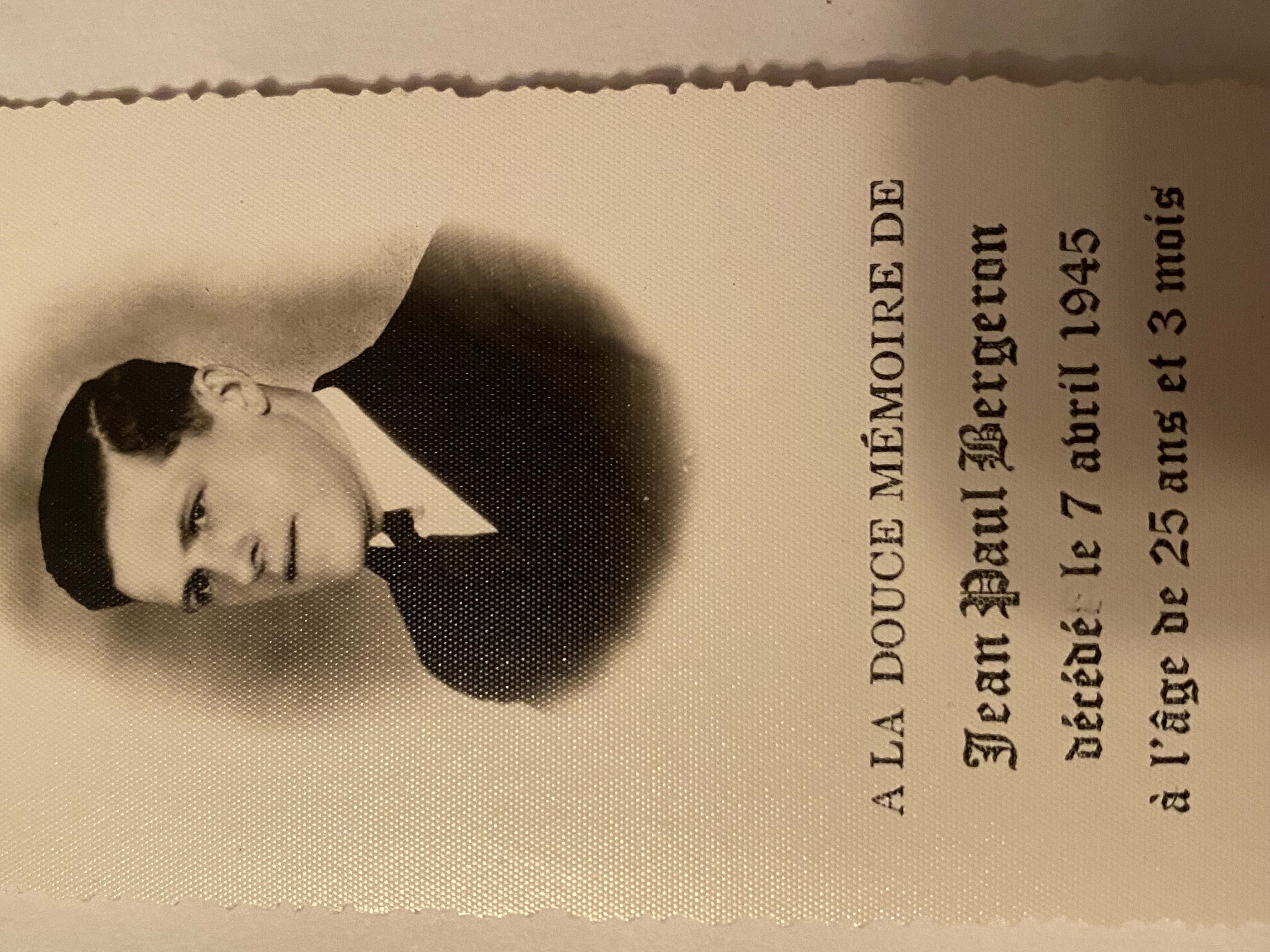 Photo of Jean Paul Bergeron