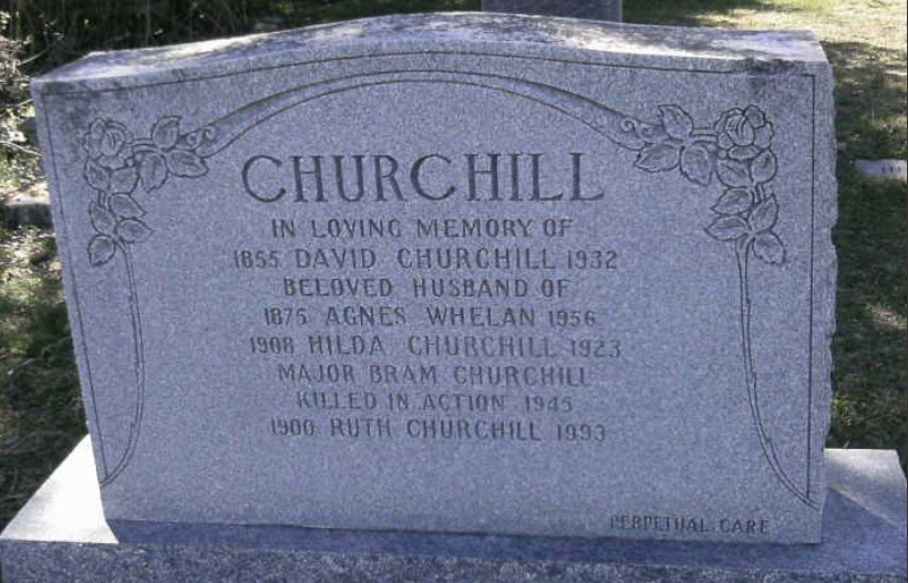 Grave marker