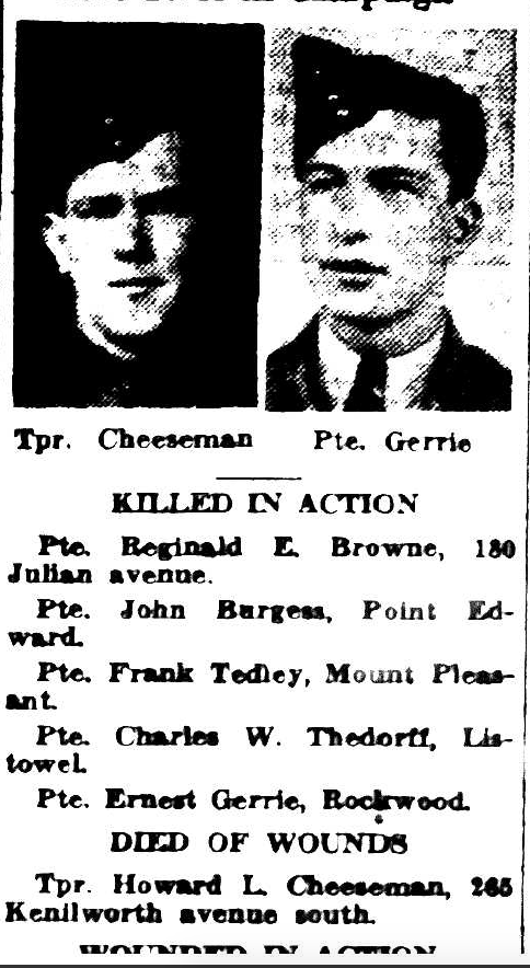 Photo of ERNEST HENRY GERRIE