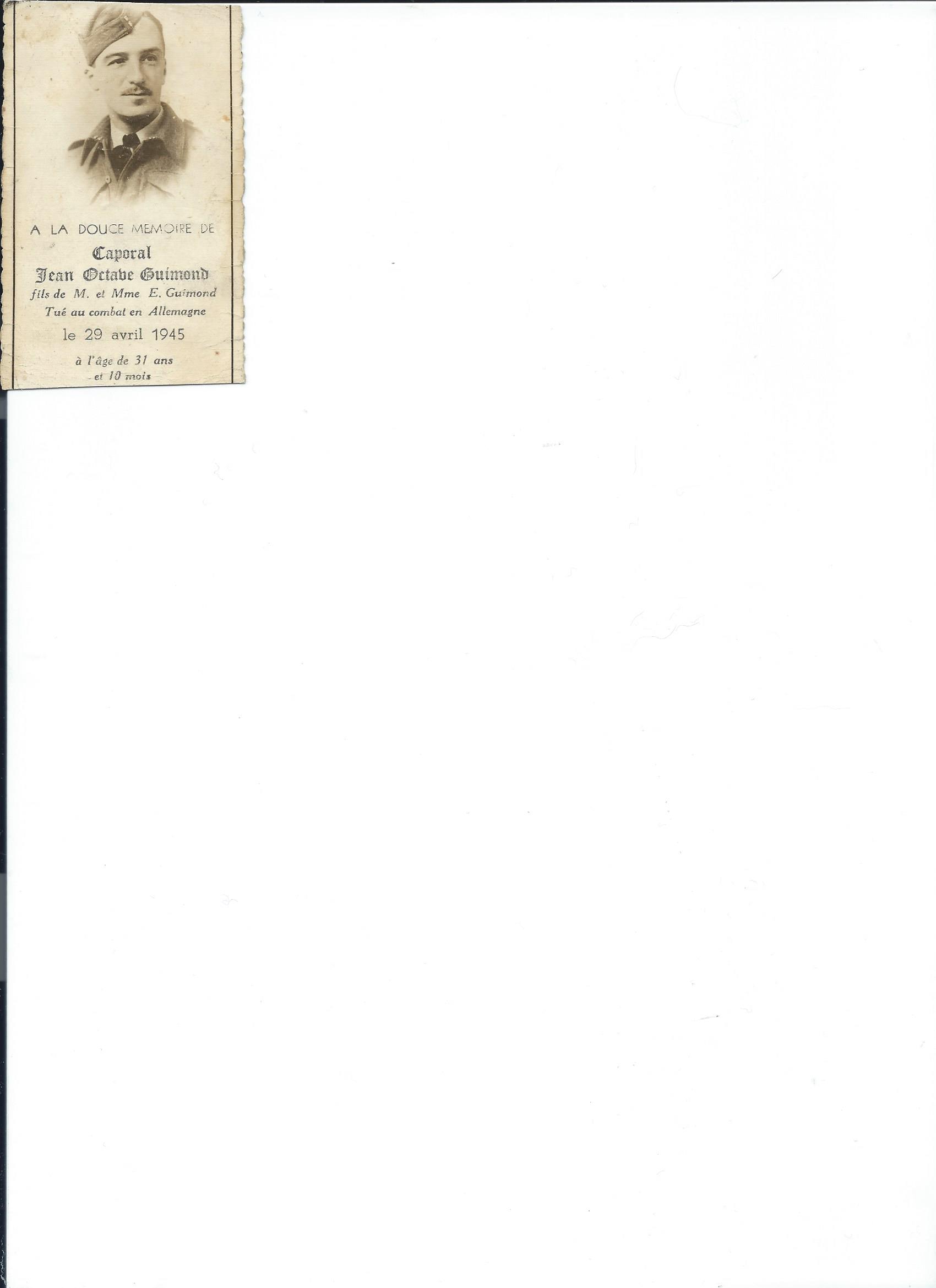 Photo of Jean Octave Guimond