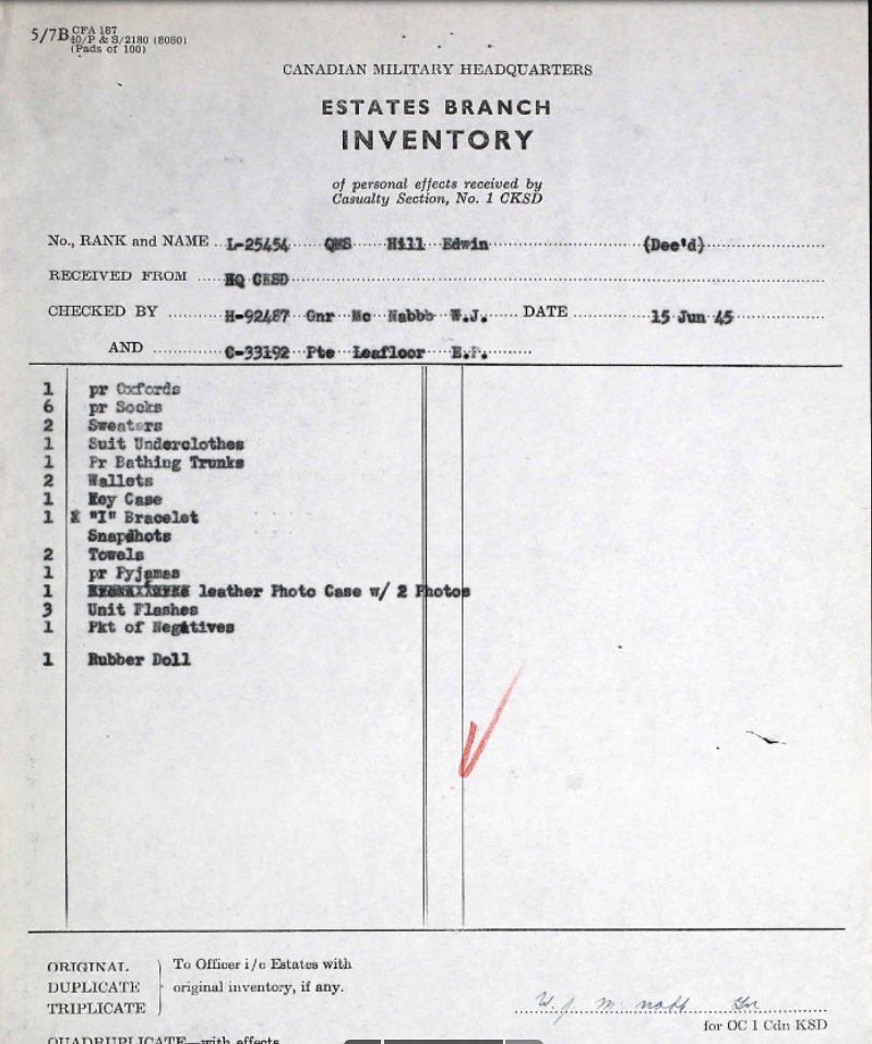 Estates Branch Inventory
