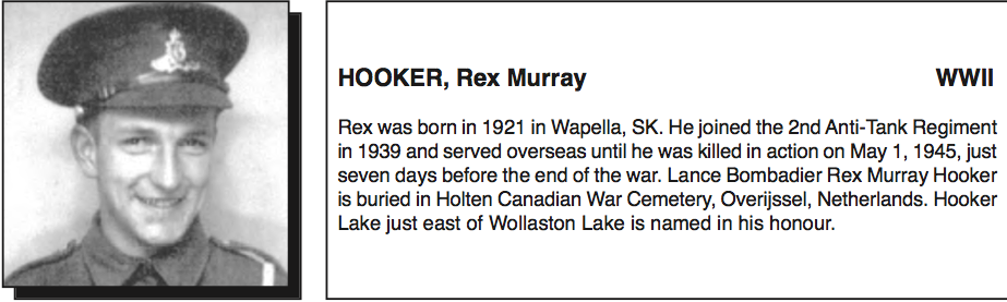 Photo of REX MURRAY HOOKER