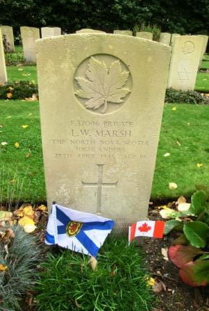 Grave marker