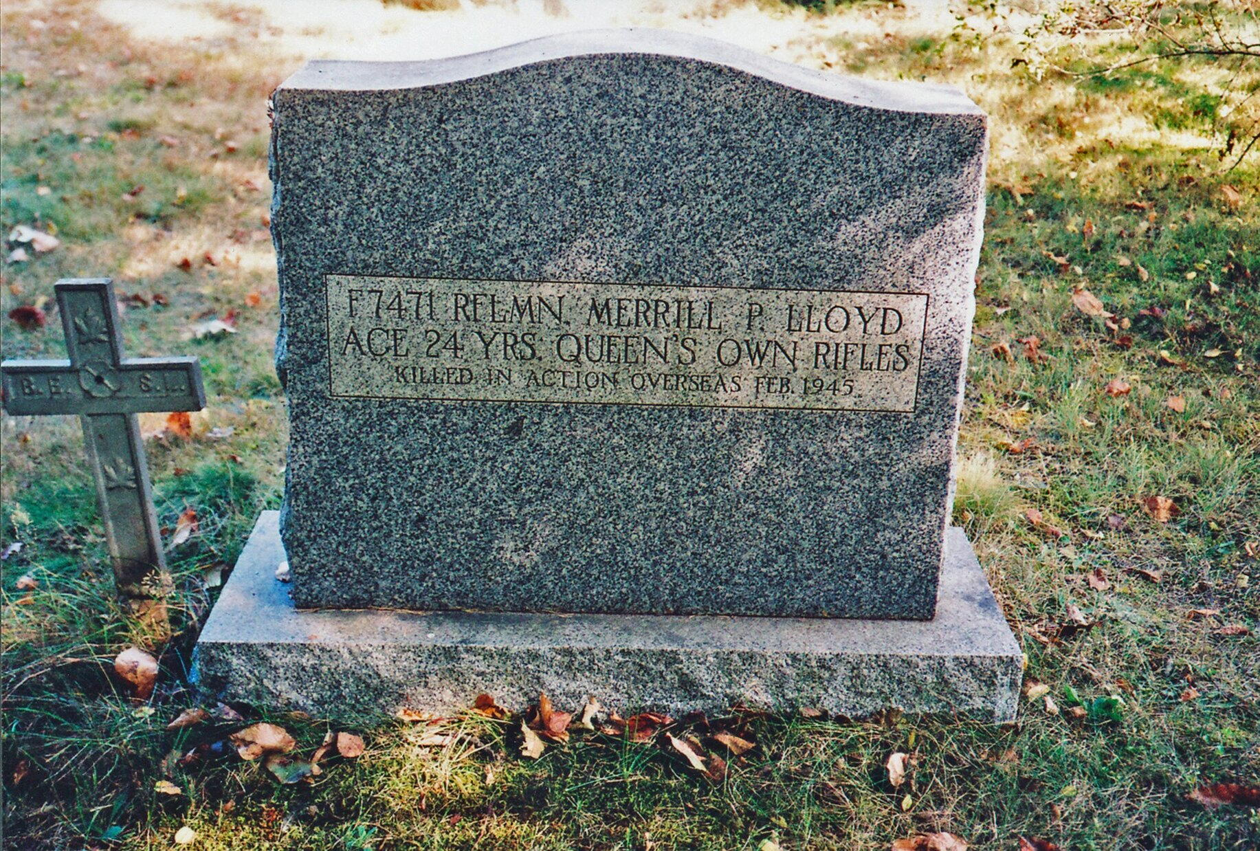 Grave marker