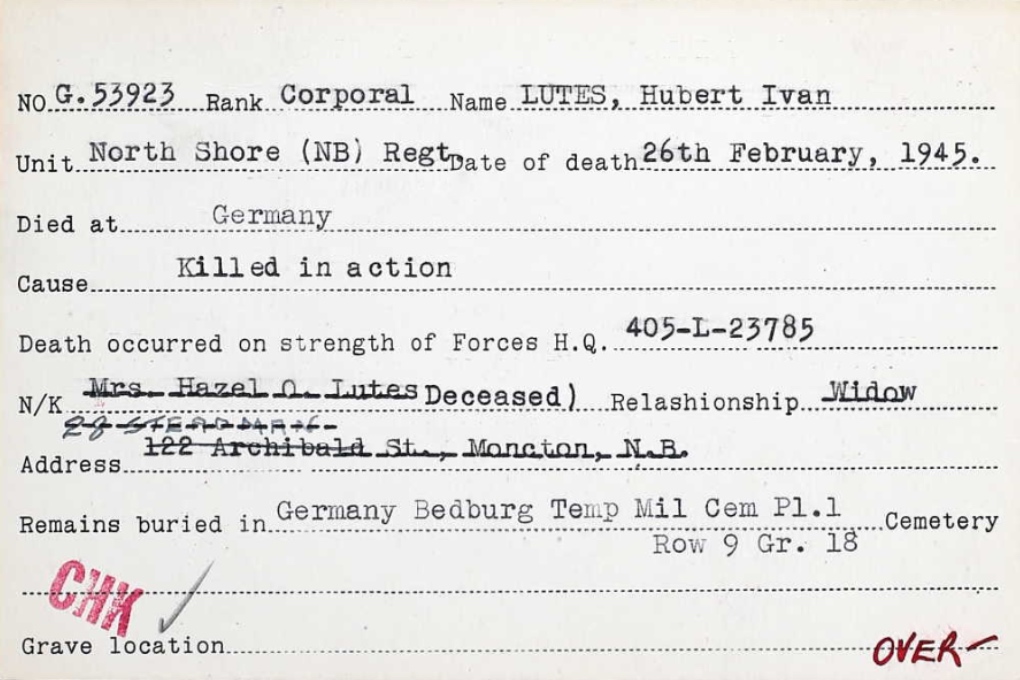 Circumstances of death