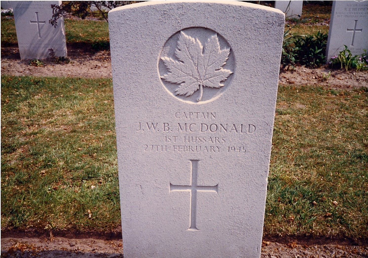 Grave marker