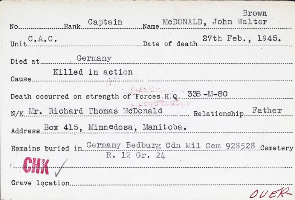 Circumstances of death