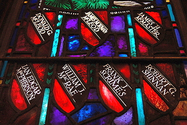 Memorial Stained Glass