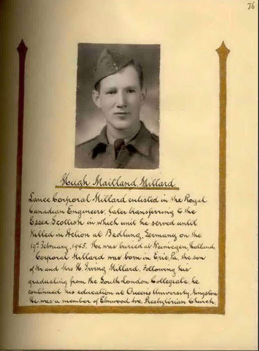 Photo of Hugh Maitland Millard