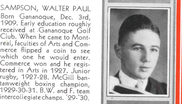 Photo of Walter Sampson