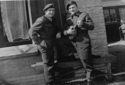 Photo of Martin and friend