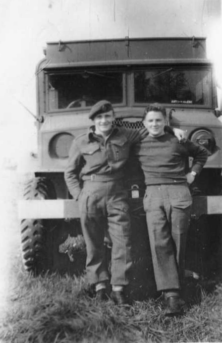 Photo of Martin and friend