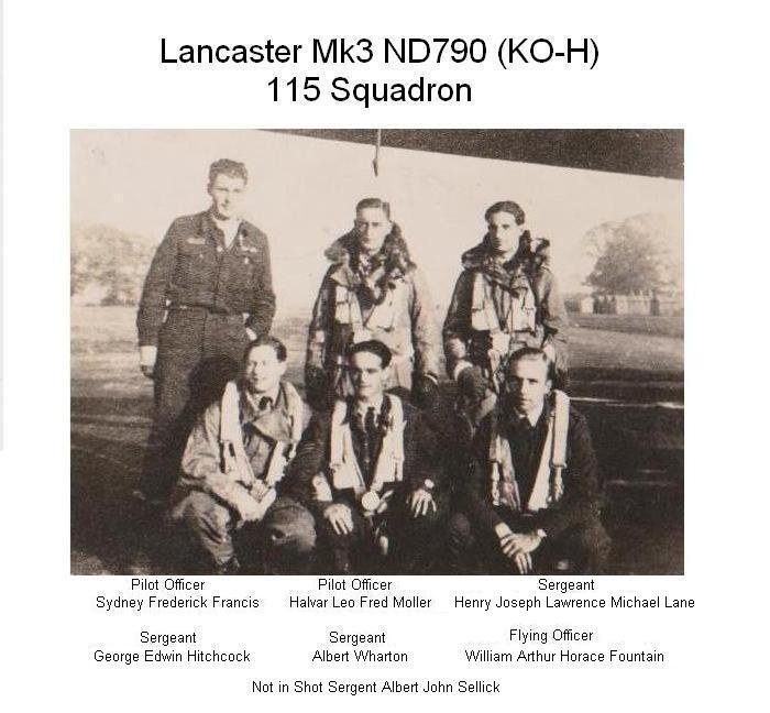 Crew Halvar's Lancaster ND790 (KO-H)