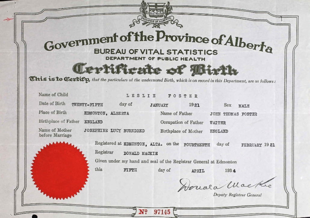 Birth Certificate