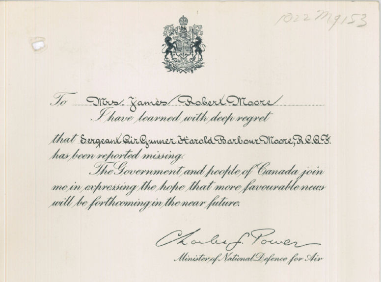 Letter of Condolence