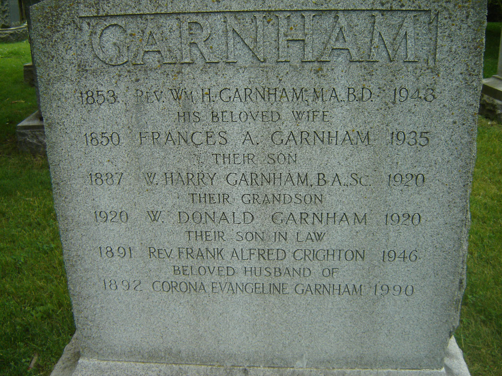 Grave marker