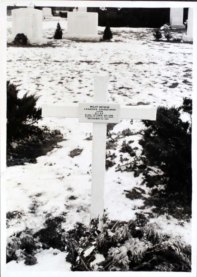 Temporary grave marker