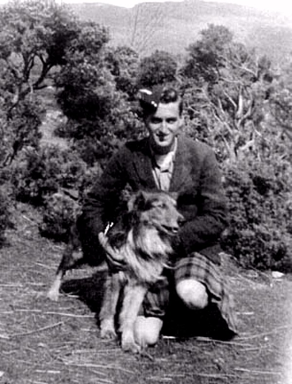 Photo of Jack in the Highlands of Scotland