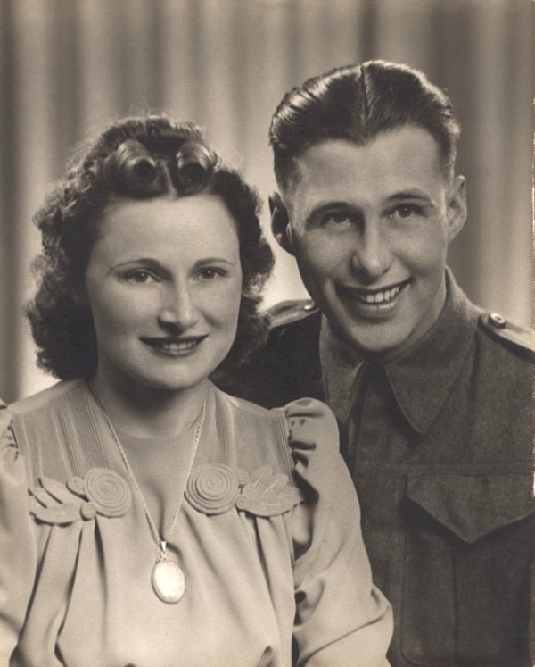 Photo of Harold and Edna Burr