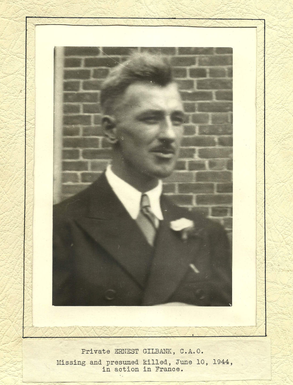 Photo of Ernest Gilbank