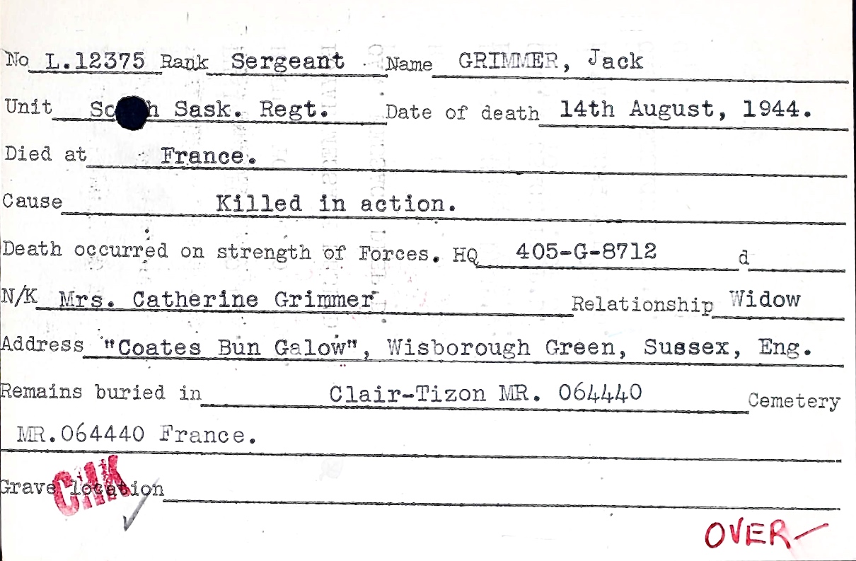 Circumstances of death