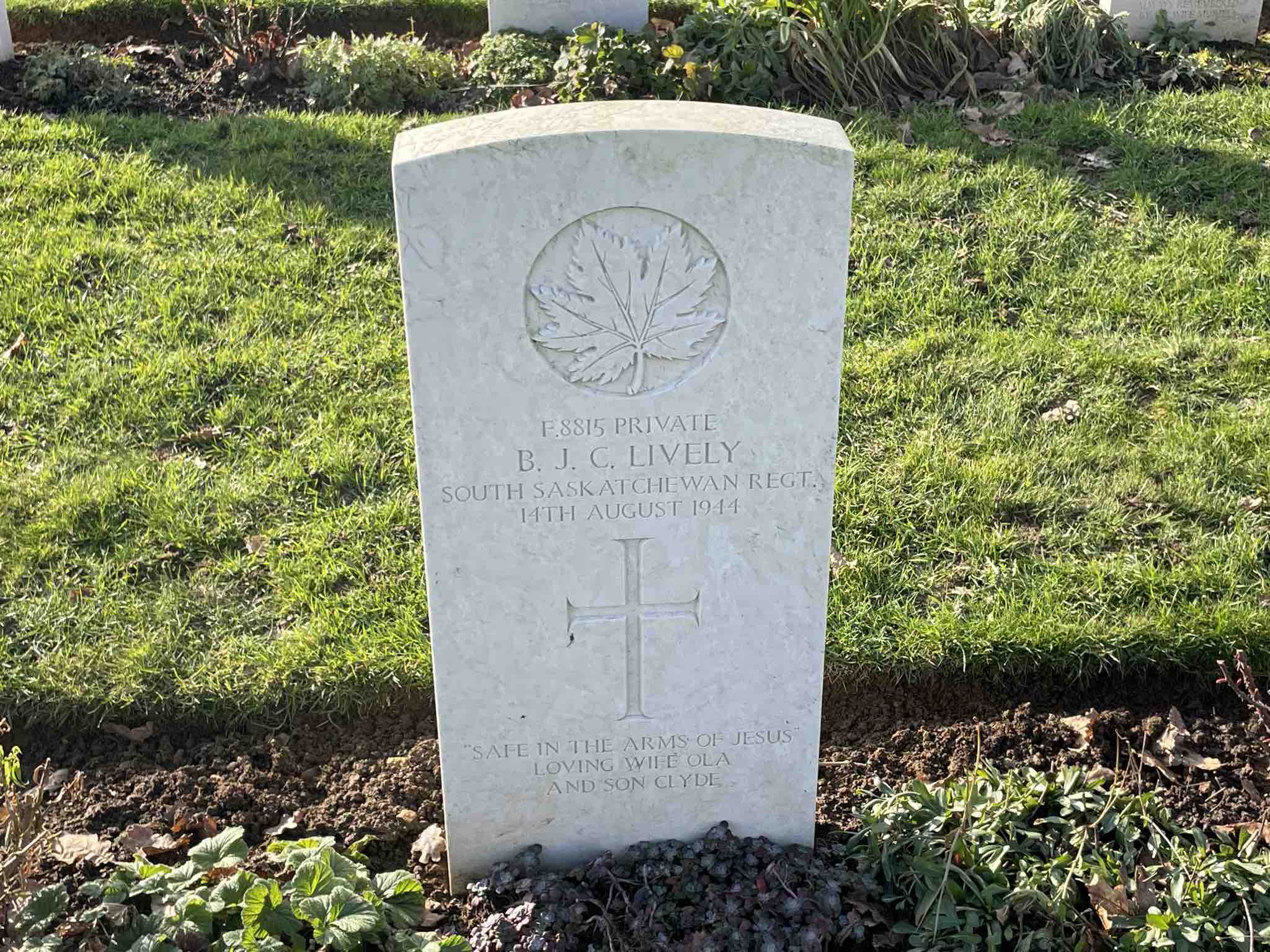 Photo of Burdett James Chalmer Lively