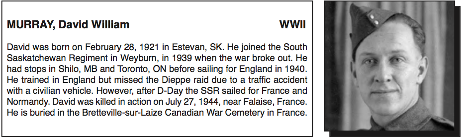 Photo of DAVID WILLIAM MURRAY