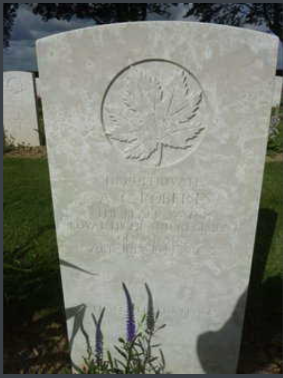 Grave marker