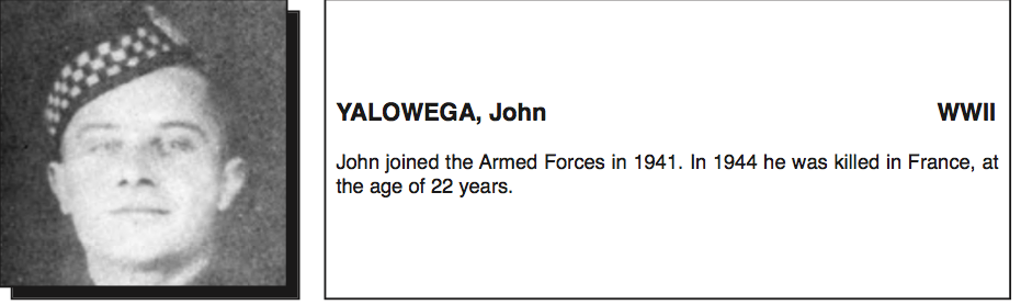 Photo of JOHN YALOWEGA