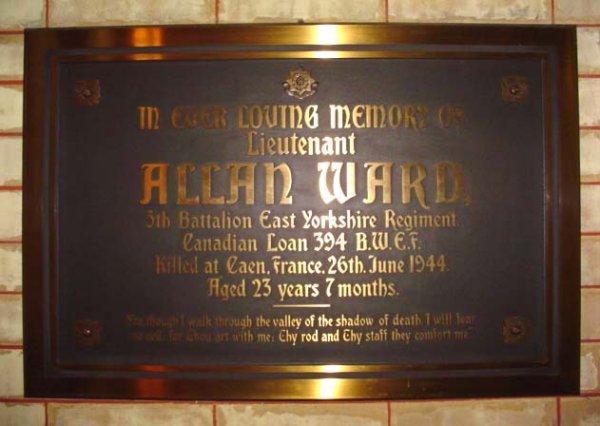 Memorial Plaque