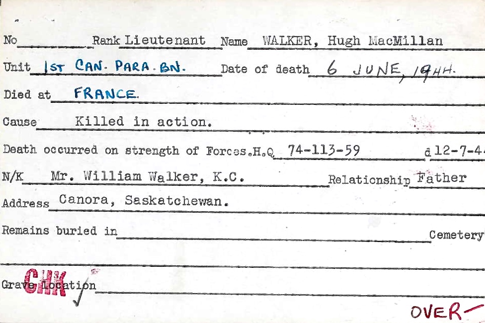 Circumstances of death